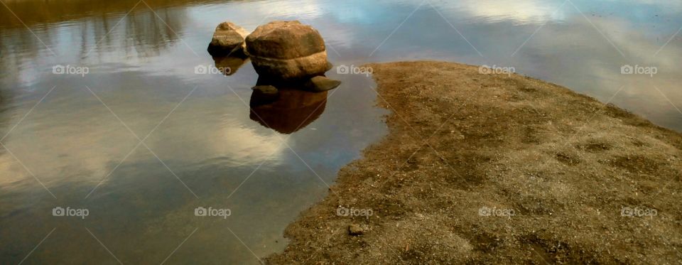 Water, Landscape, No Person, Seashore, Rock