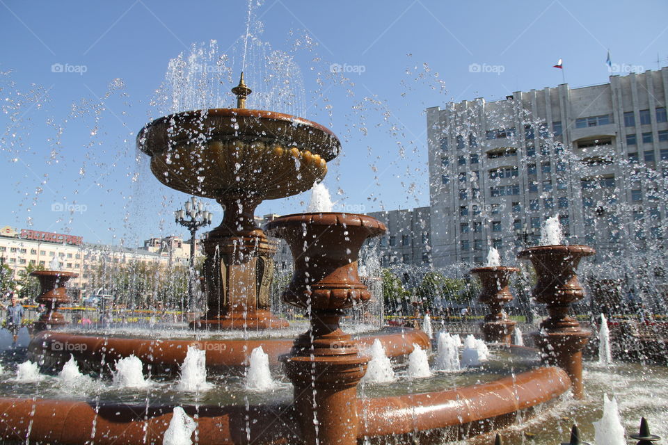 Городской фонтан
