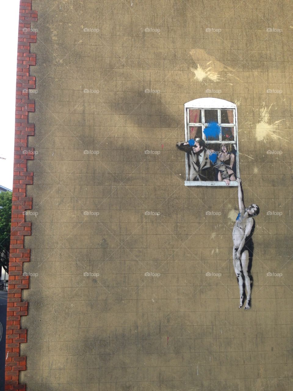 Banksy Street art . Banksy street art