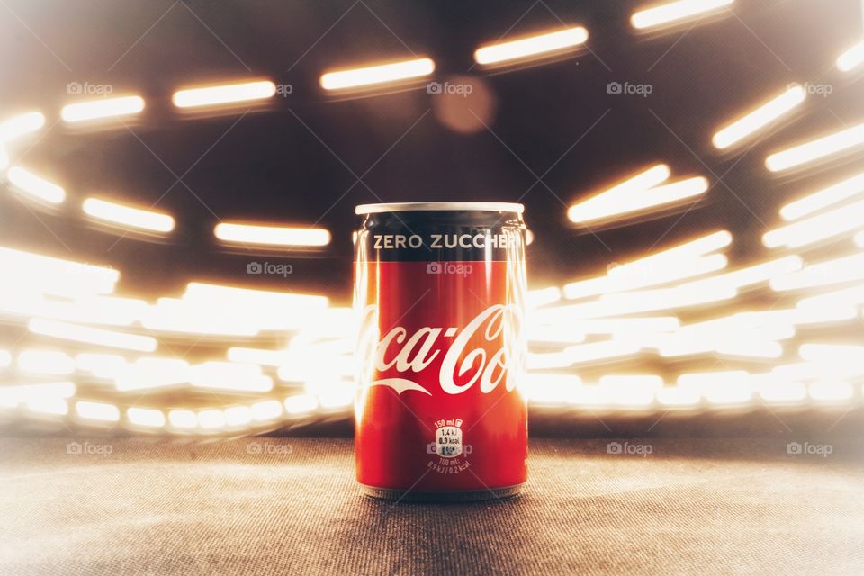 Fresh and cool Coca-Cola 