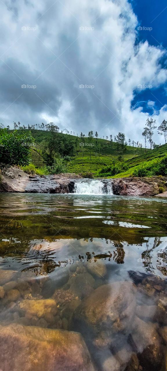 Serene Cascades: A Glimpse of Nature's Symphony