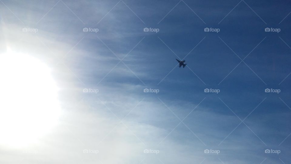 Sky, Airplane, Flight, Aircraft, Bird