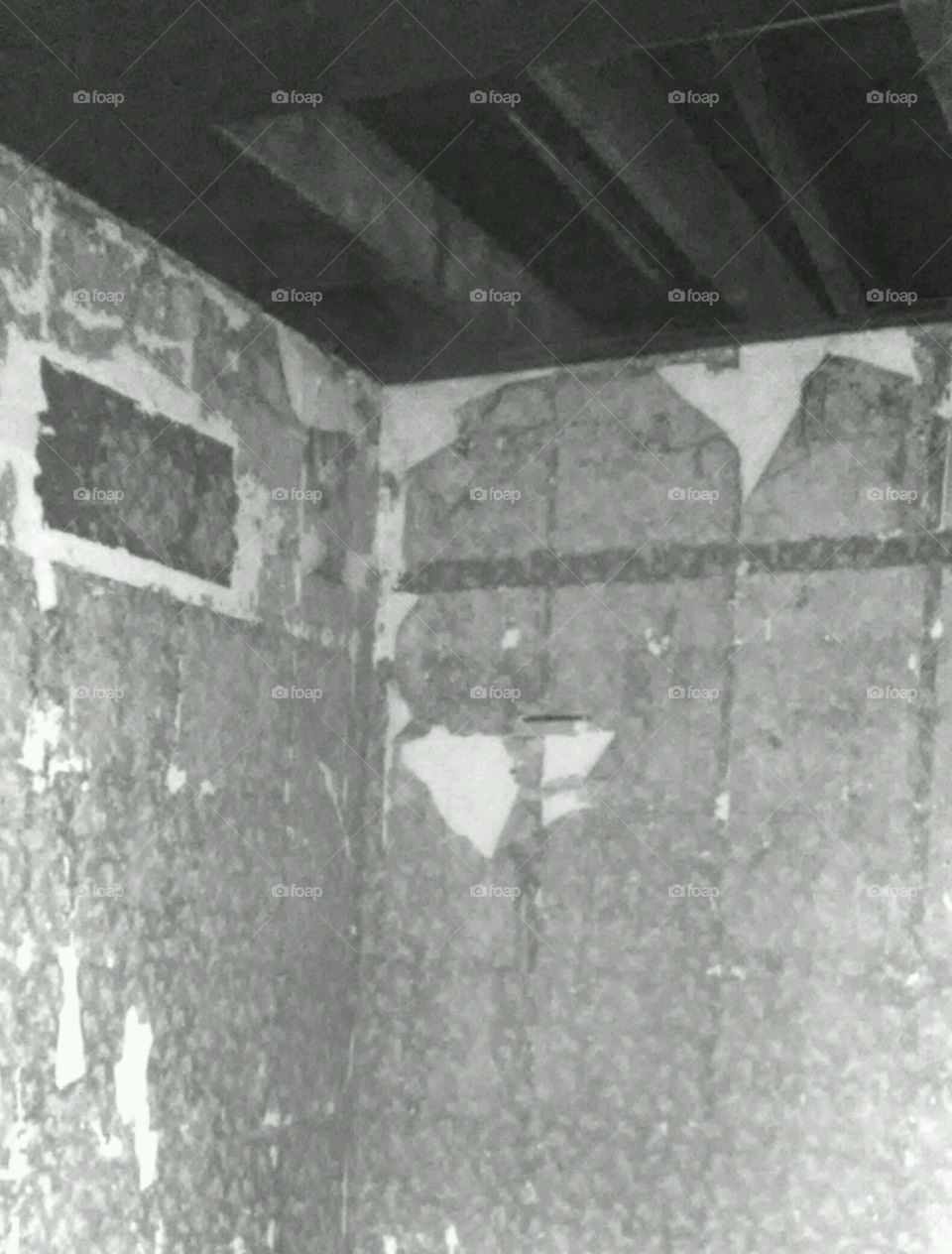 antique plaster walls in 1900s apartment