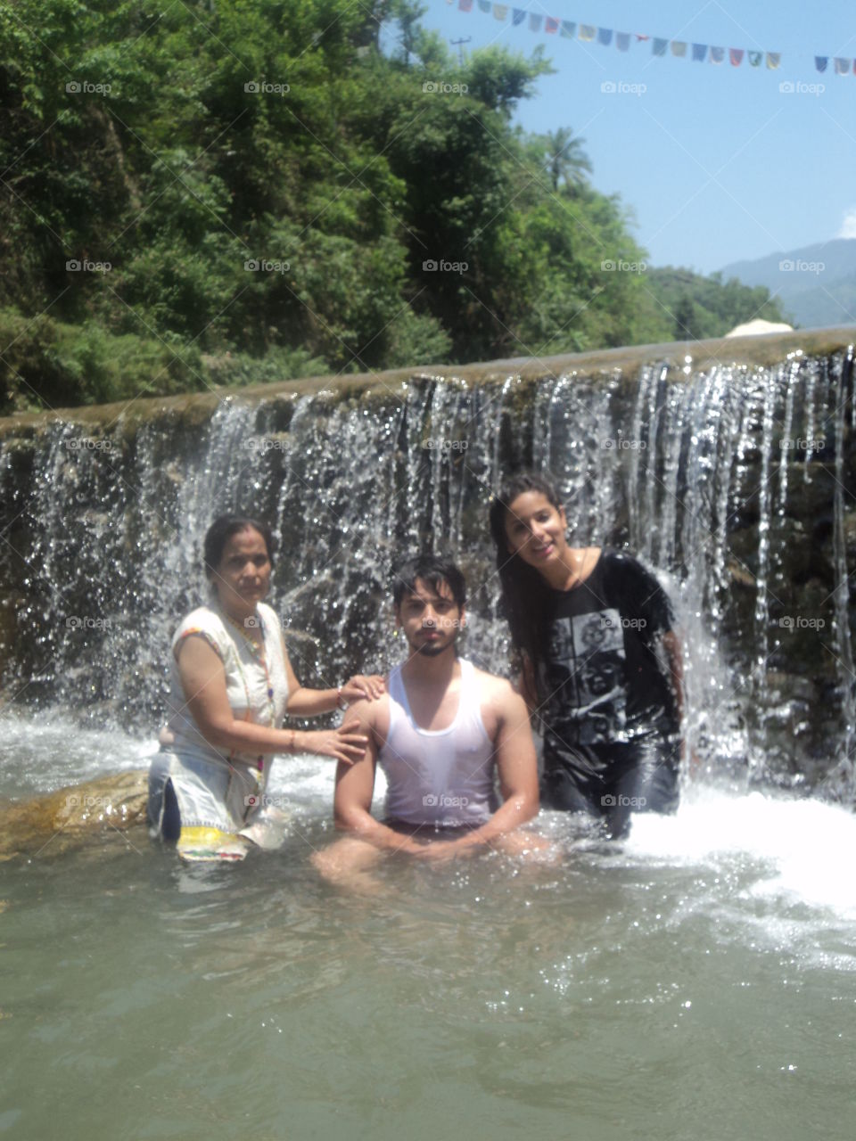 A beautiful summer holiday at Sahastradhara, Dehradun India