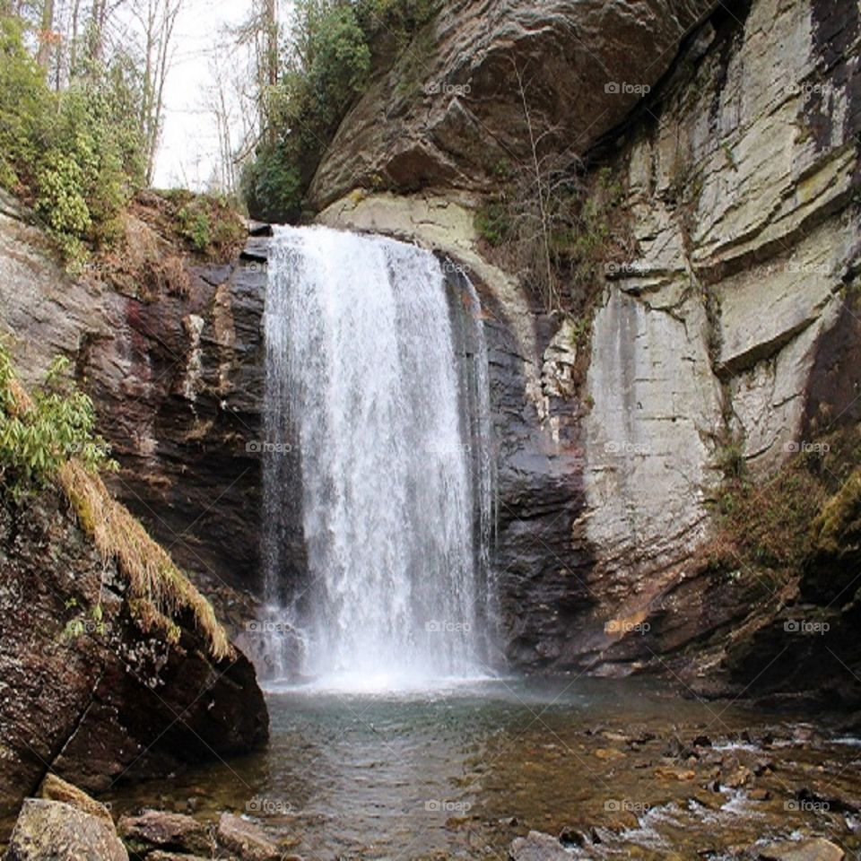 Waterfall  ( Looking glass waterfall)