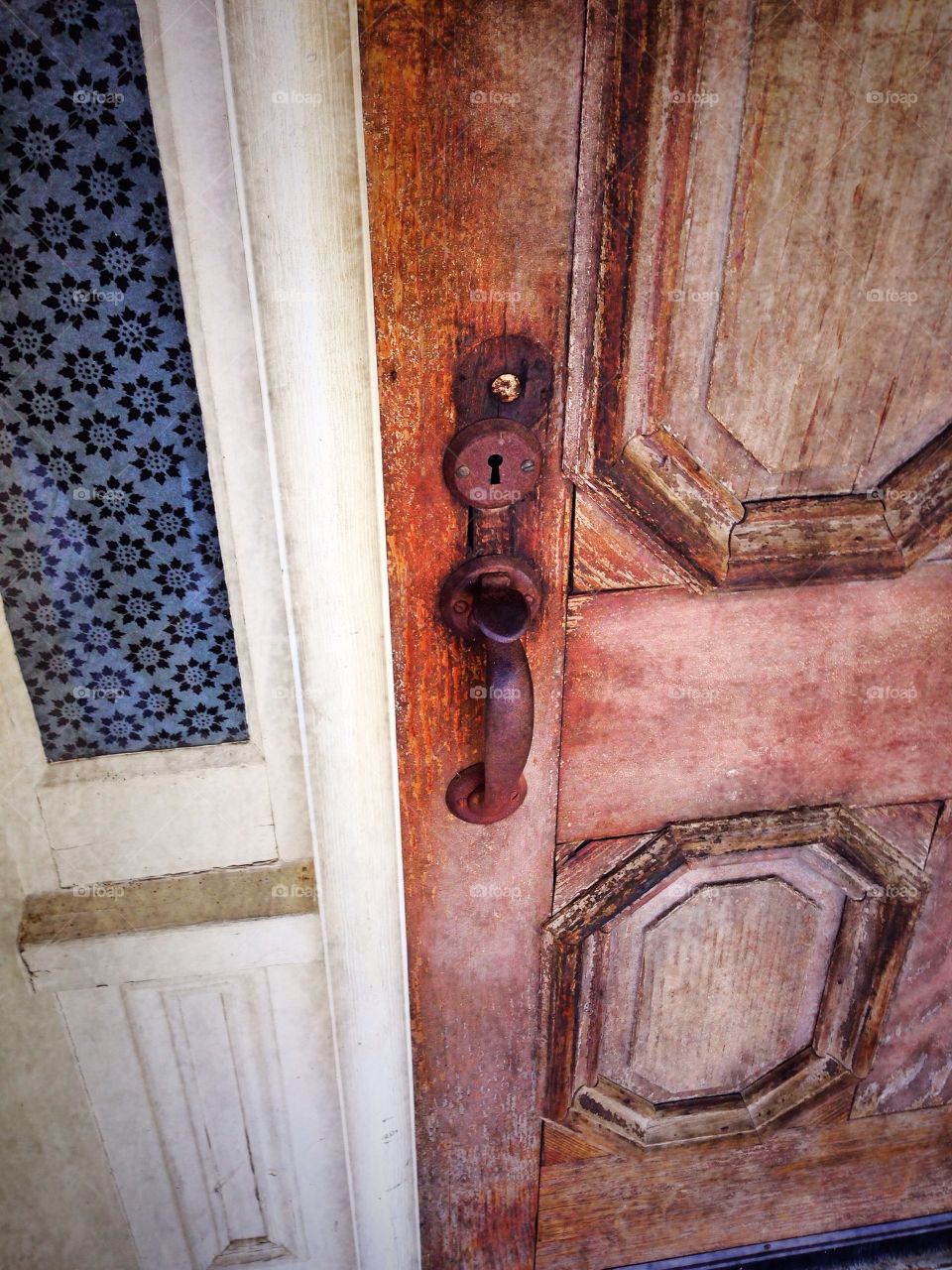 Vintage door handle