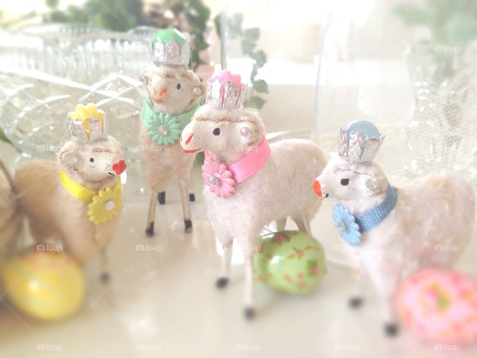 Happy Easter sheeps