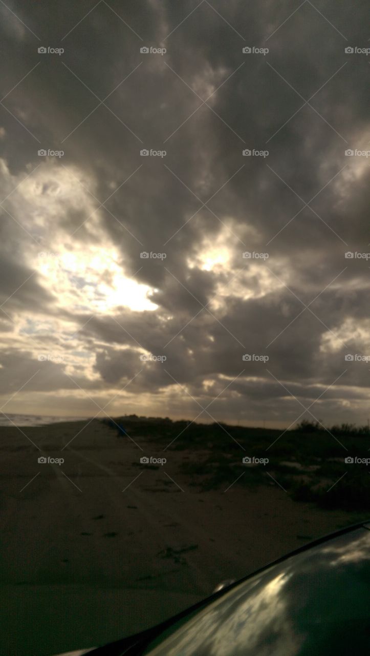 Sunset, Storm, No Person, Sky, Landscape