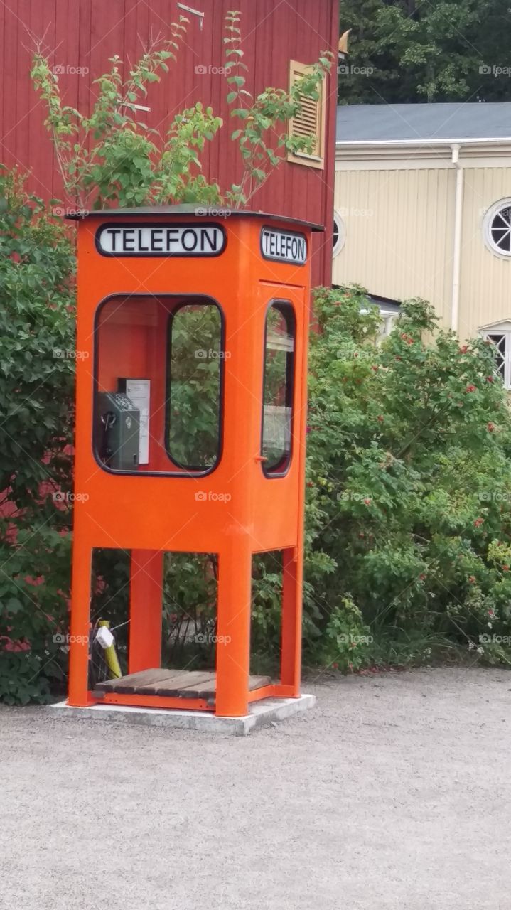 Public phone, Gamla Linköping, Sweden