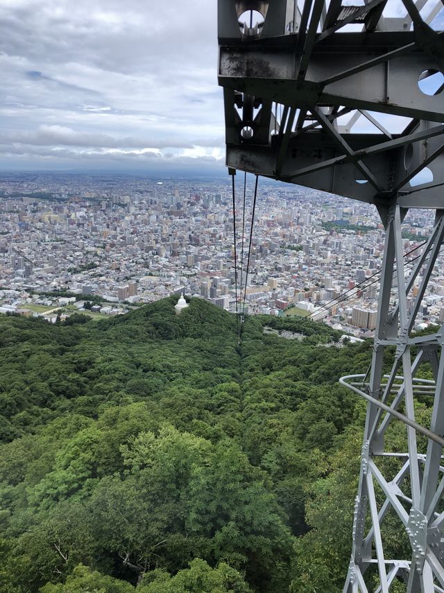 Japan from a cable car
