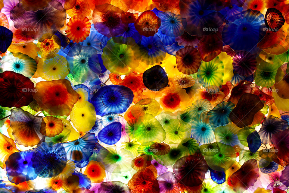 Foap Com Blown Glass Ceiling At The Bellagio In Las Vegas