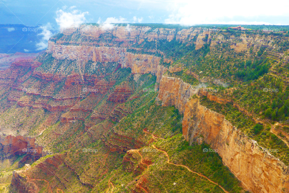 Grand canyon landscape from Maricopa point