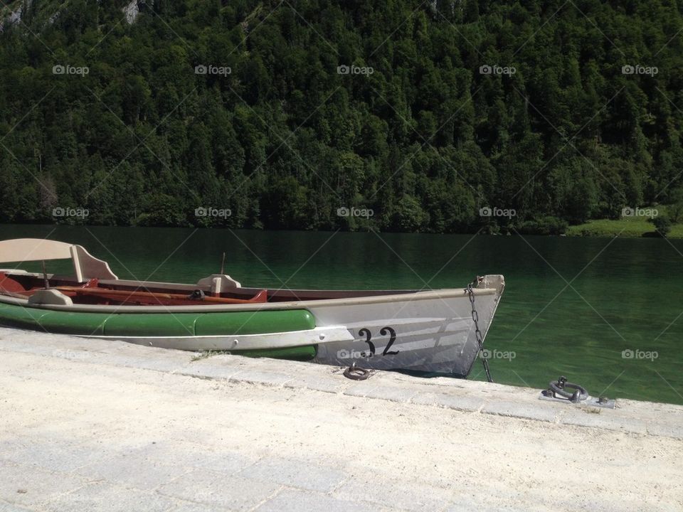 Konigssee boat