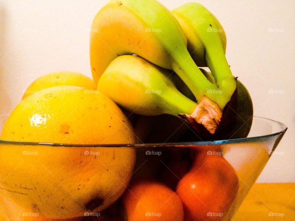 A bowl filled with fruit