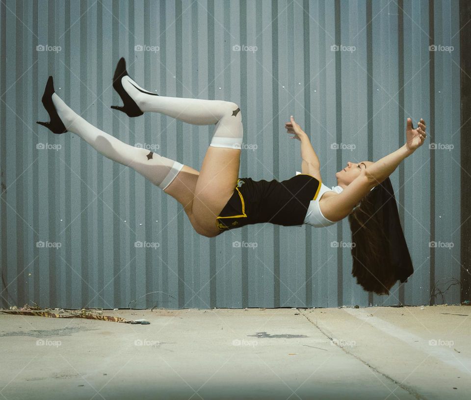 Flying in the Air to feel the presence of the soul.