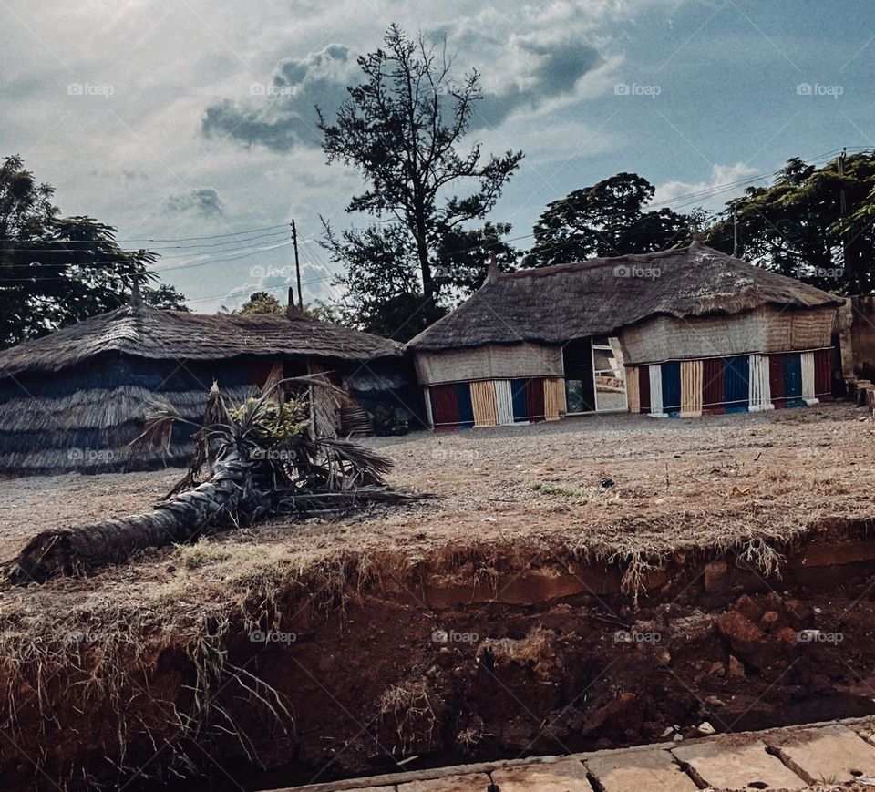 Architecture in the olden days.