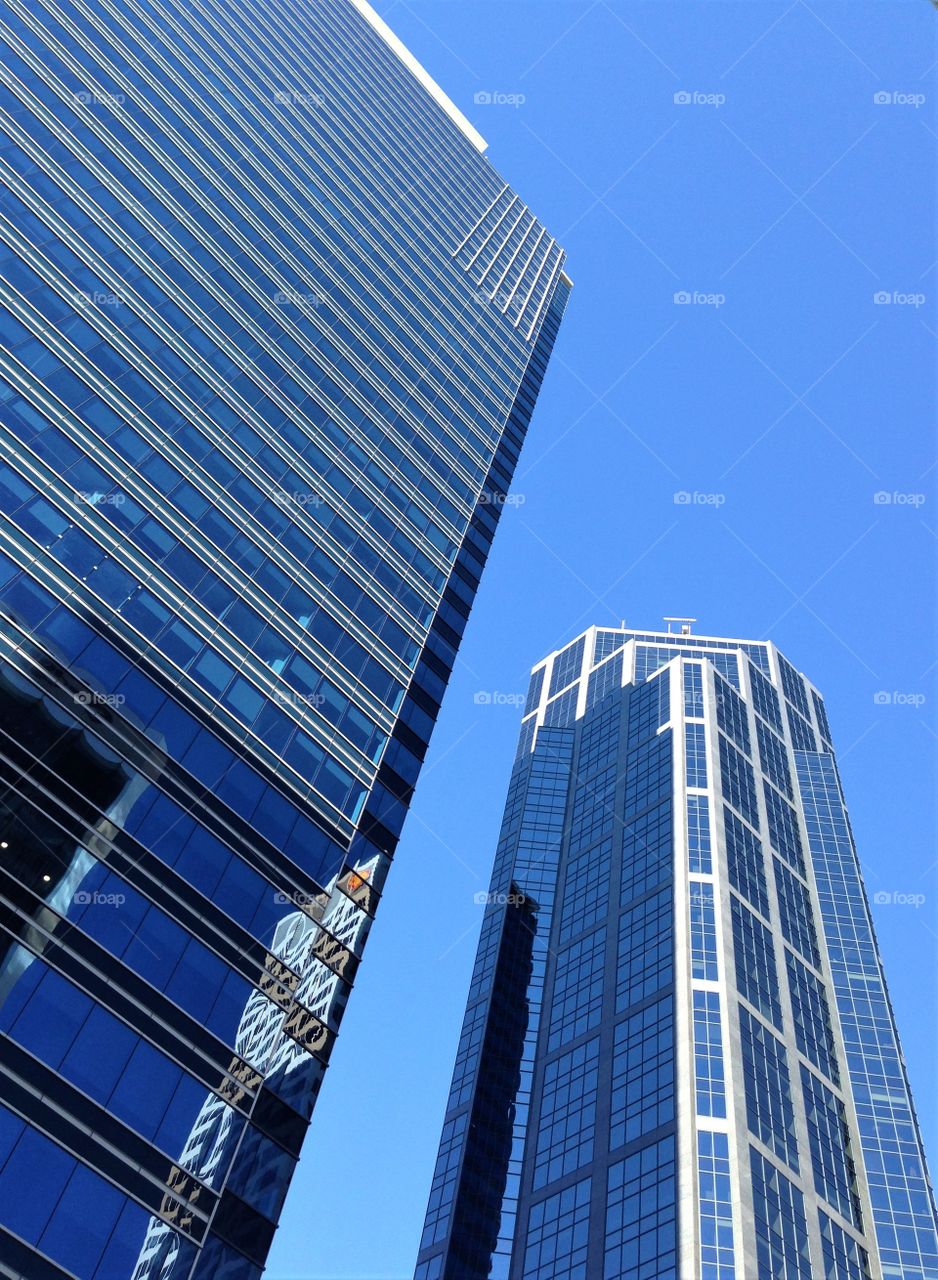 Skyscrapers, Calgary, Canada 🍁