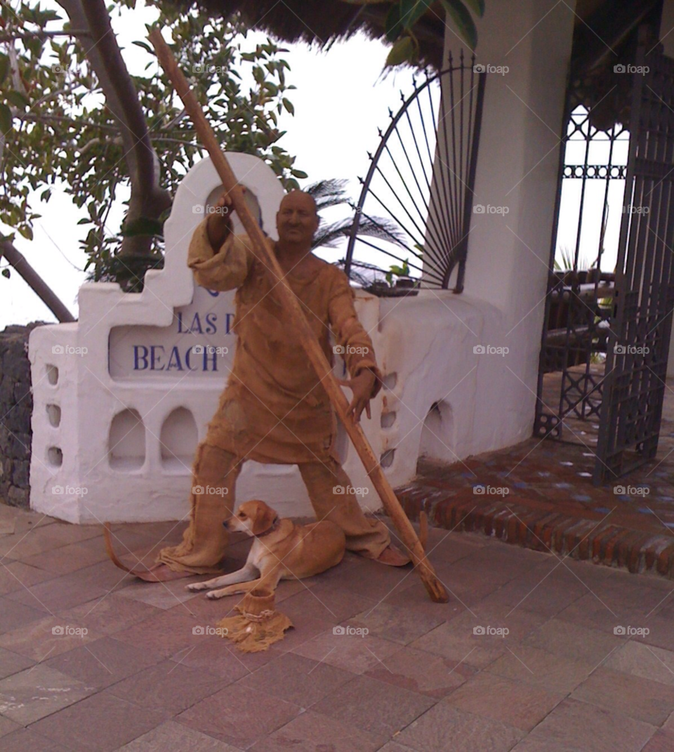 earning a living being a human statue by pawright68