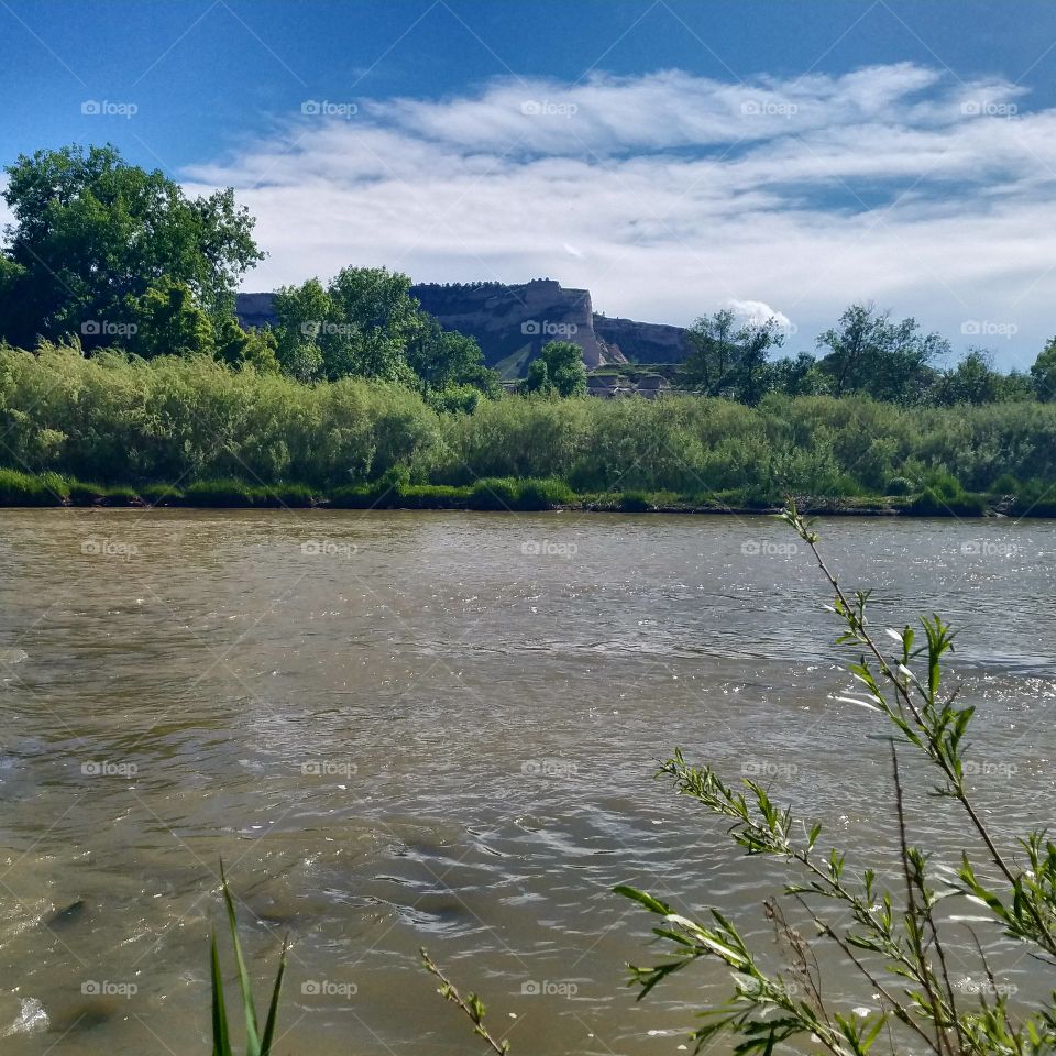 Relaxing at the river