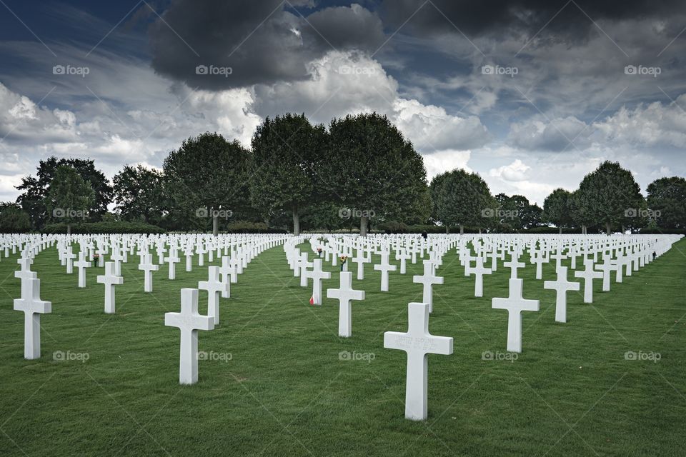 Margraten Limburg, American Cemetery, The Netherlands.