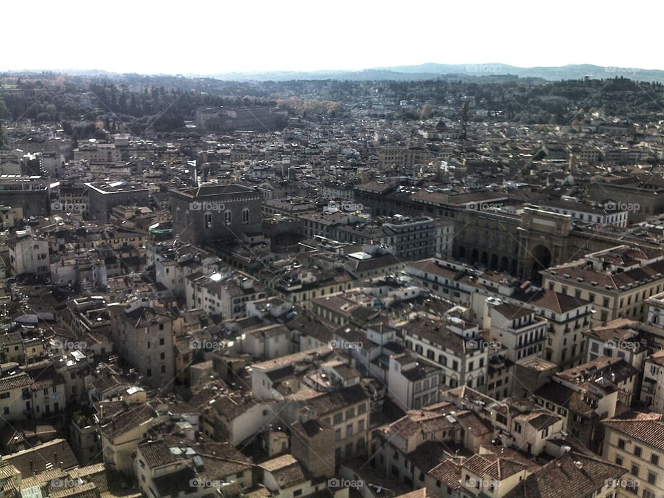 Touring the city on family vacation, having a good time and spending time with the family.