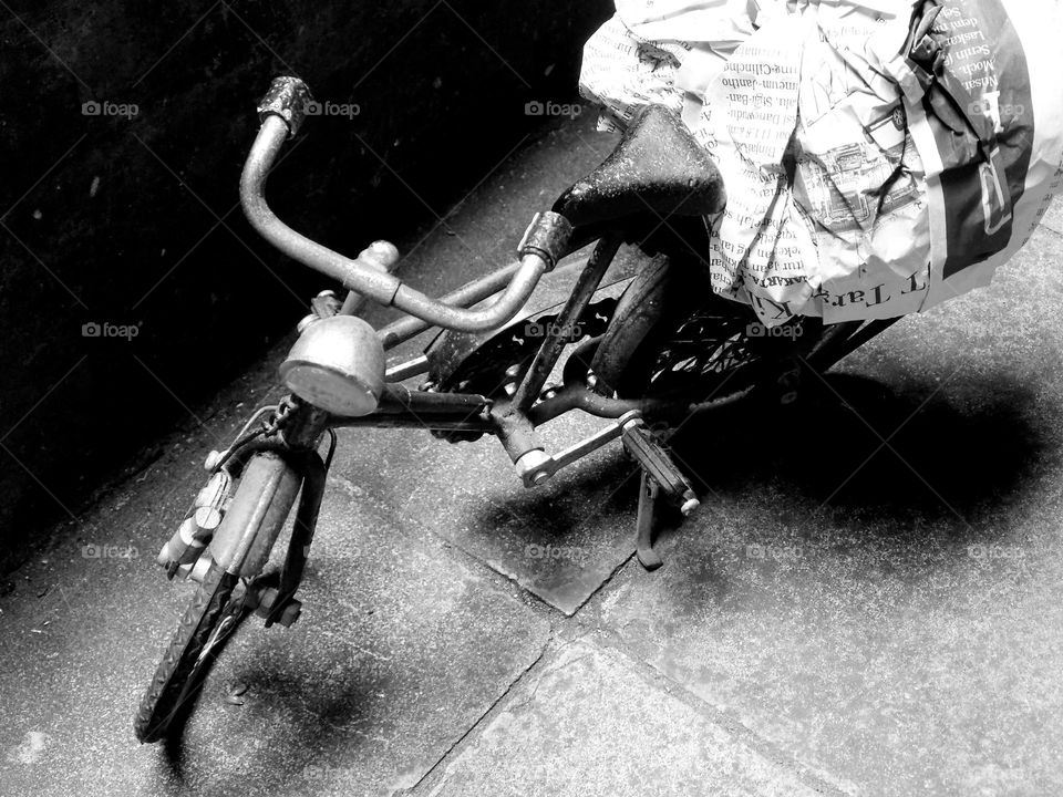 My bike carries a package