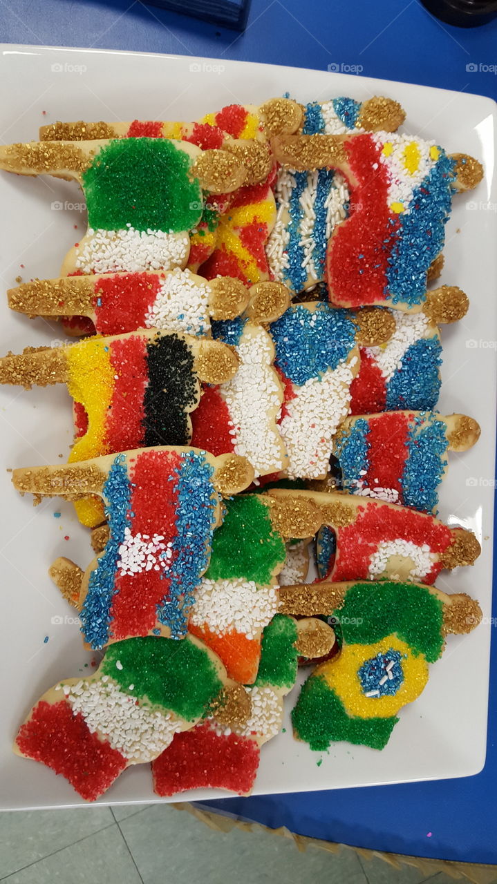 National Flag Cookies