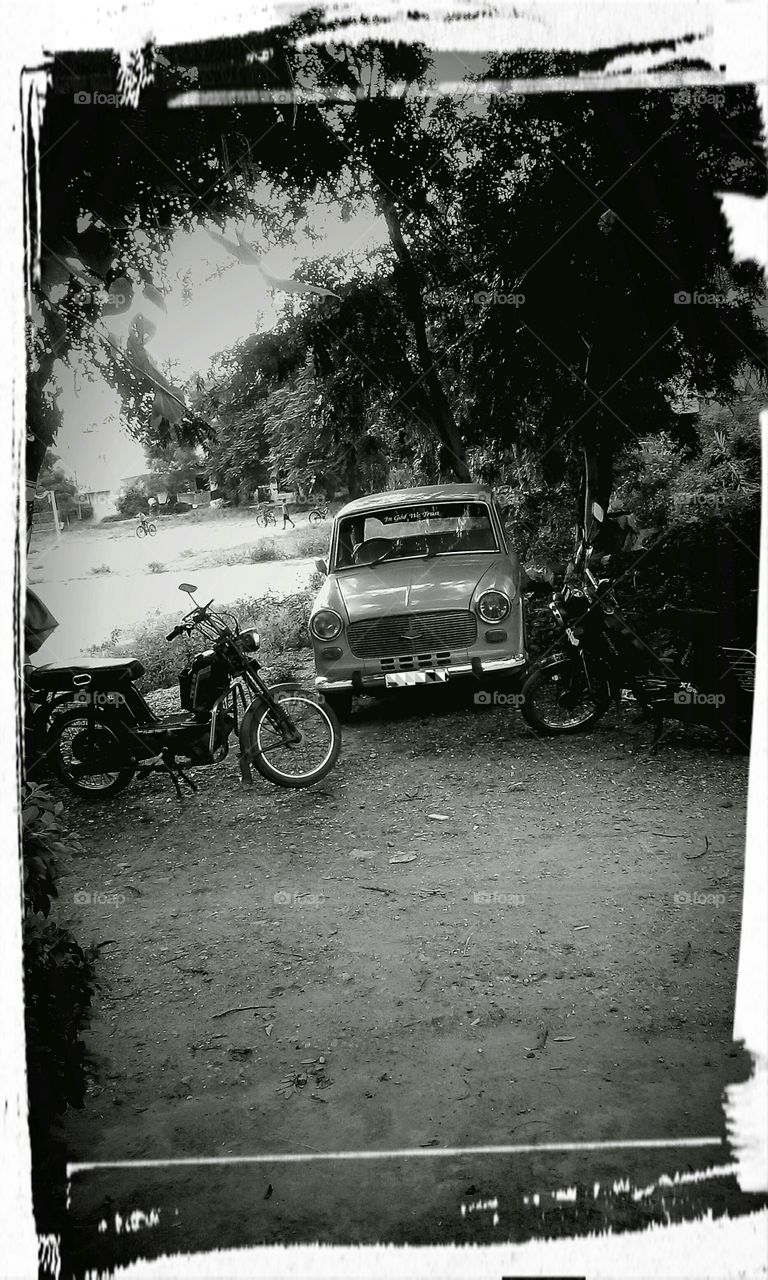 Olden day Vehicle's