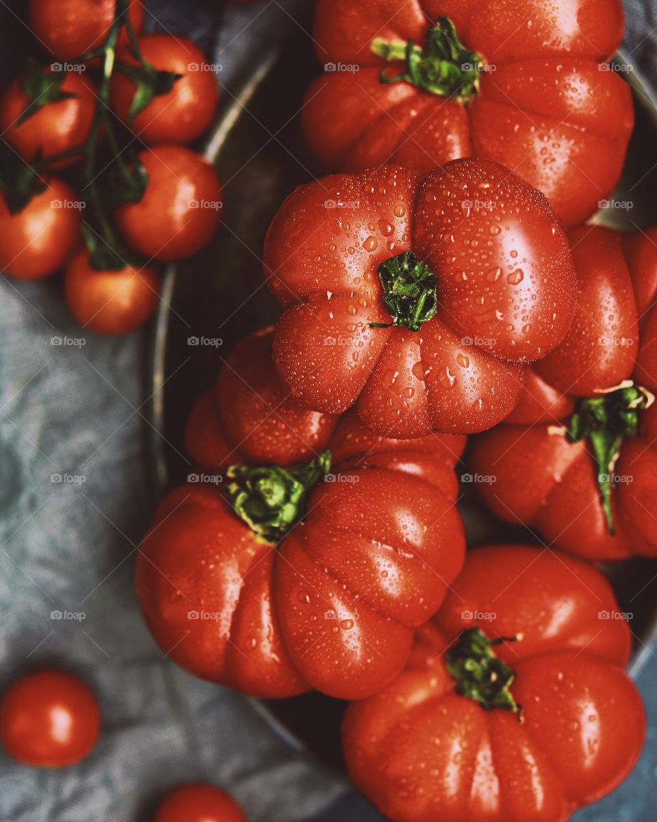 Fresh tomatoes