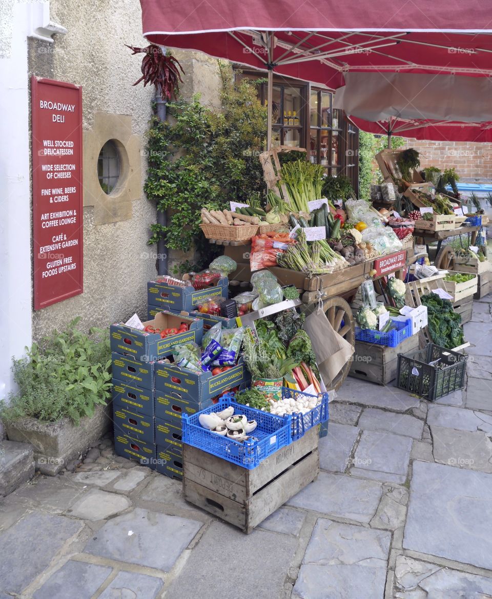 Shop. Greengrocer 