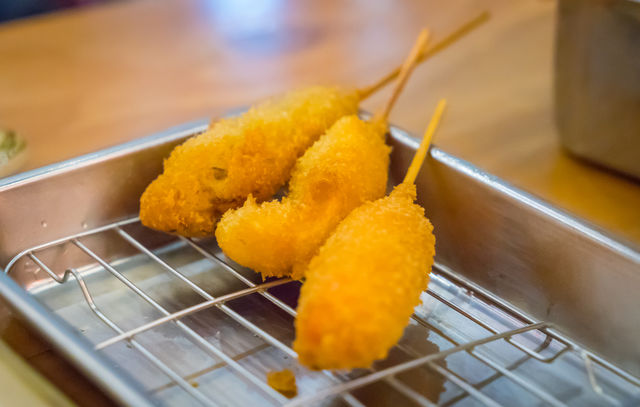 Japanese deep fried izakaya snack