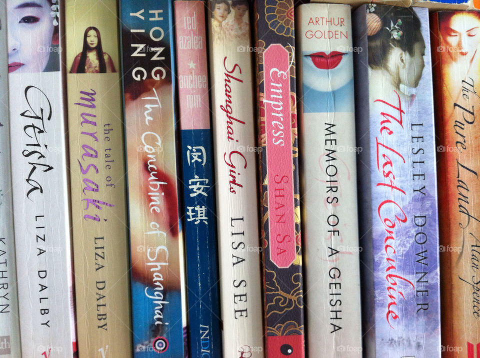 chinese books japanese library by emmam