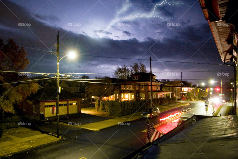 clouds night storm lightning by Cheshirepoet