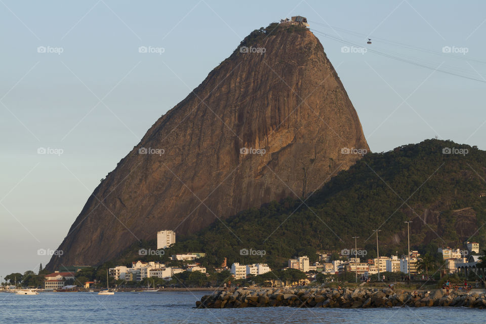 Sugarloaf in Rio de Janeiro Brazil.