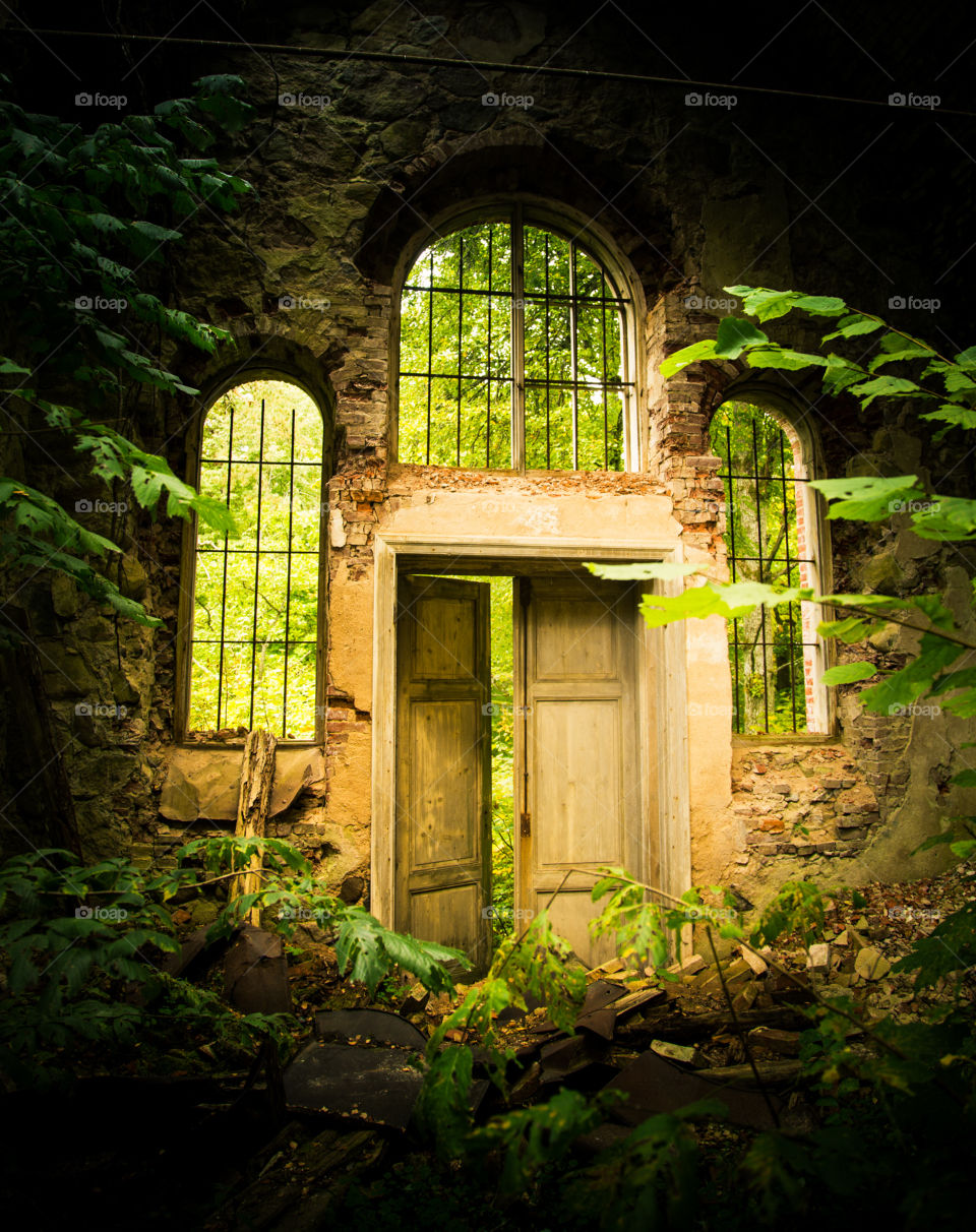 Architecture, Wood, No Person, Old, Window