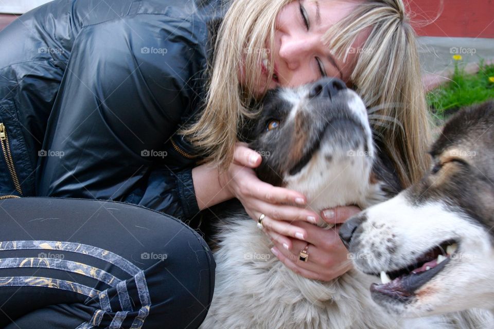 Smiling dogs 