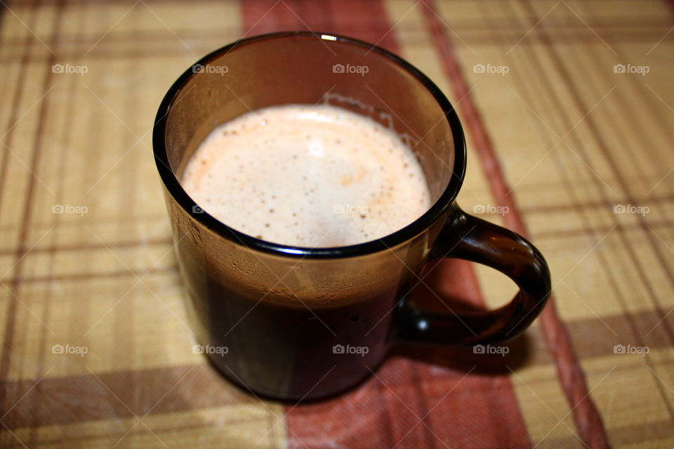 cup of cappuccino