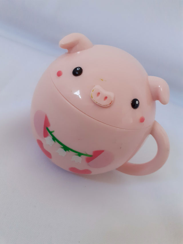 caneta com cafezinho de porquinho