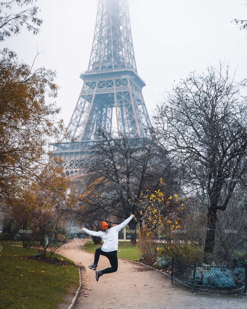 Jump for joy in Paris