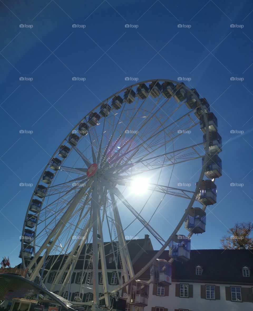 Ferris wheel Basel swiss