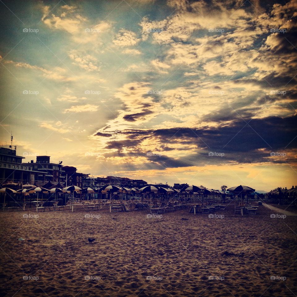 Beach.