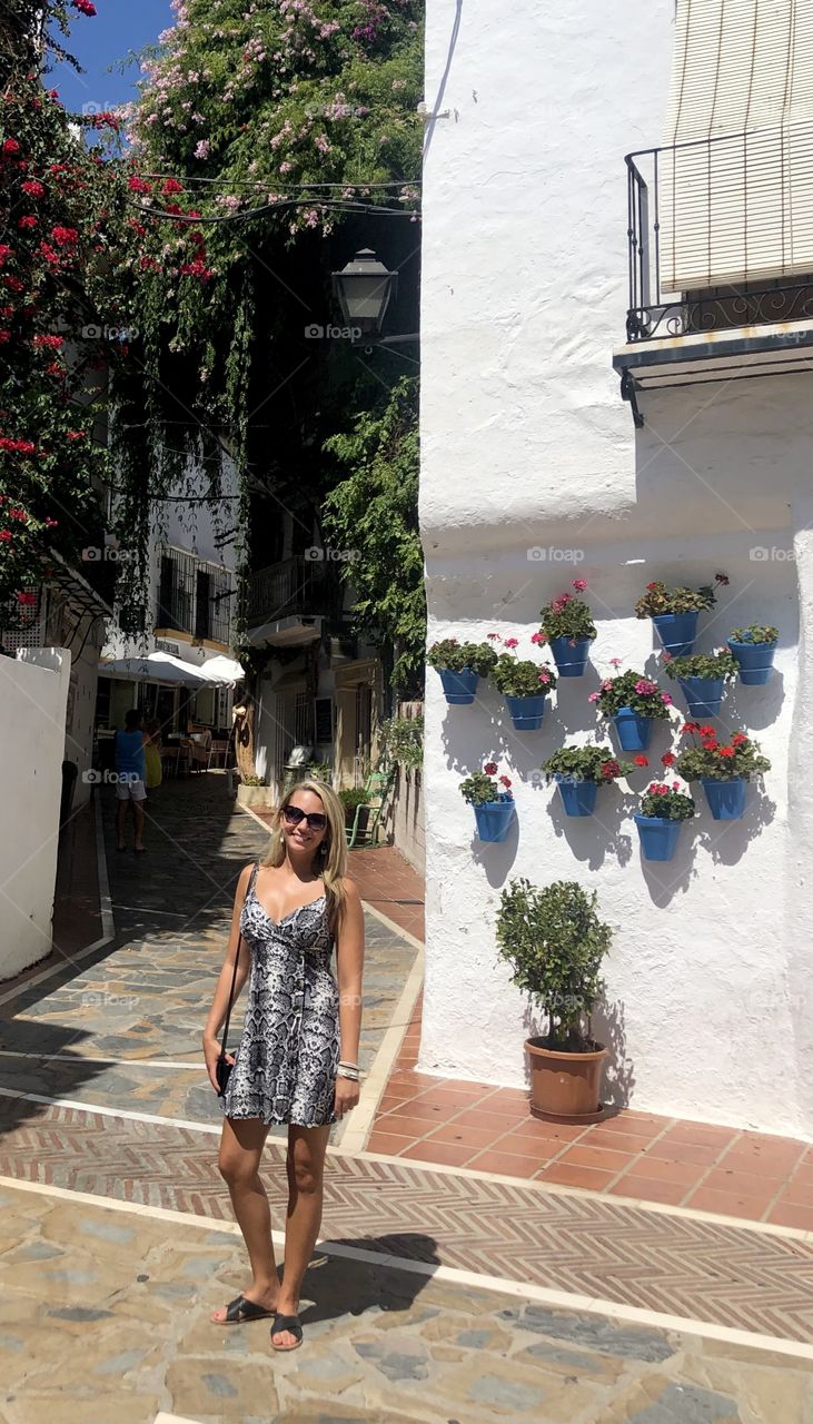 Exploring old town Marbella 