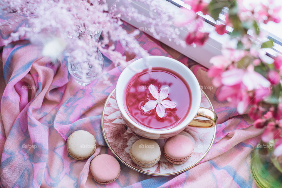 Pink flatlay 