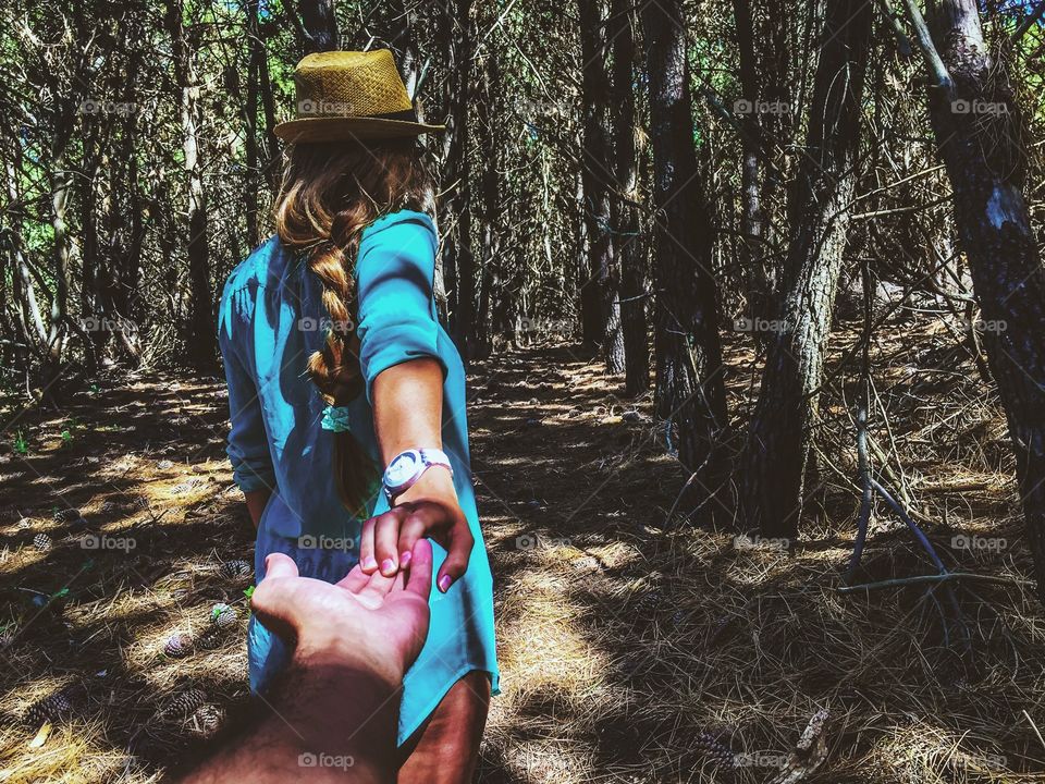 Follow me to the woods. Picture taken in Argentinian coast