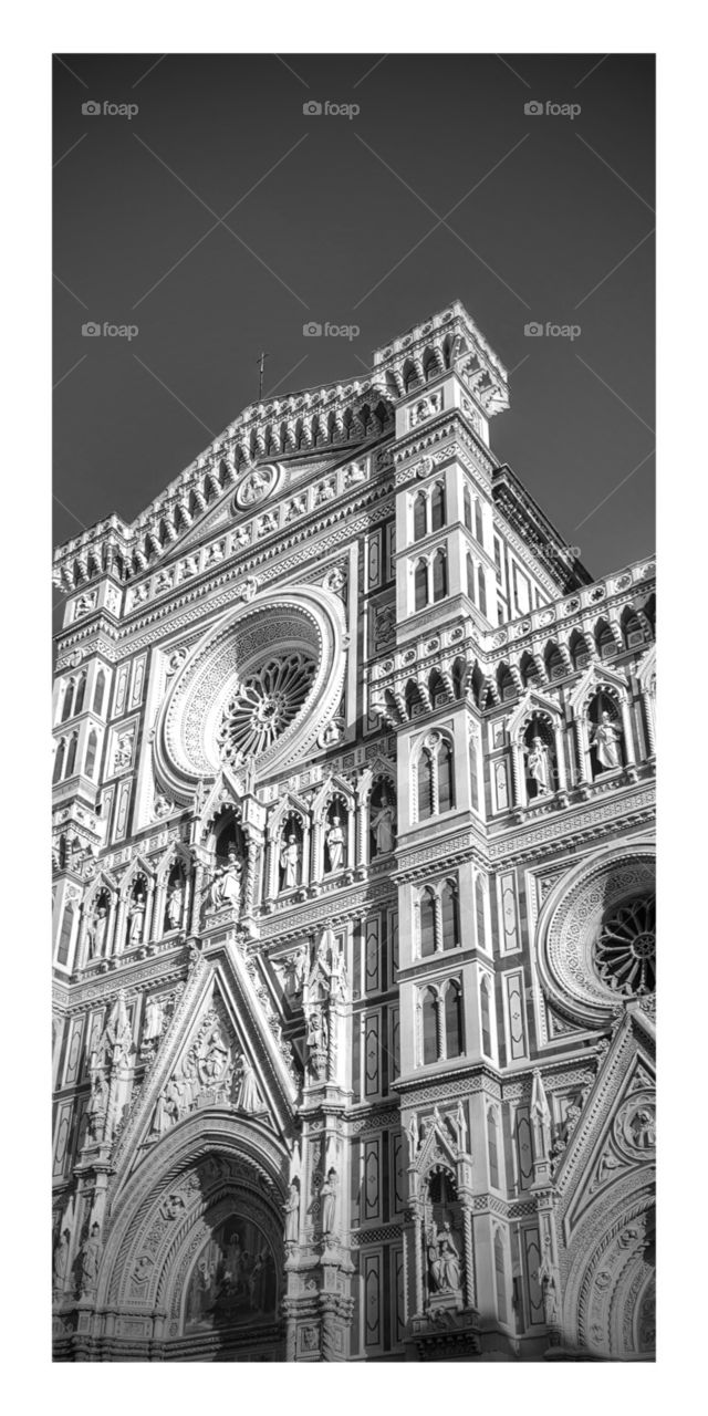 A catedral in Florence, Italy.