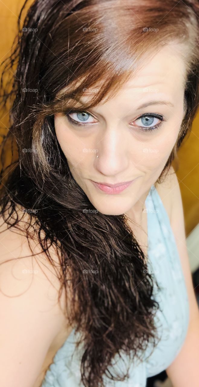 The eyes are a merely a window to her soul 