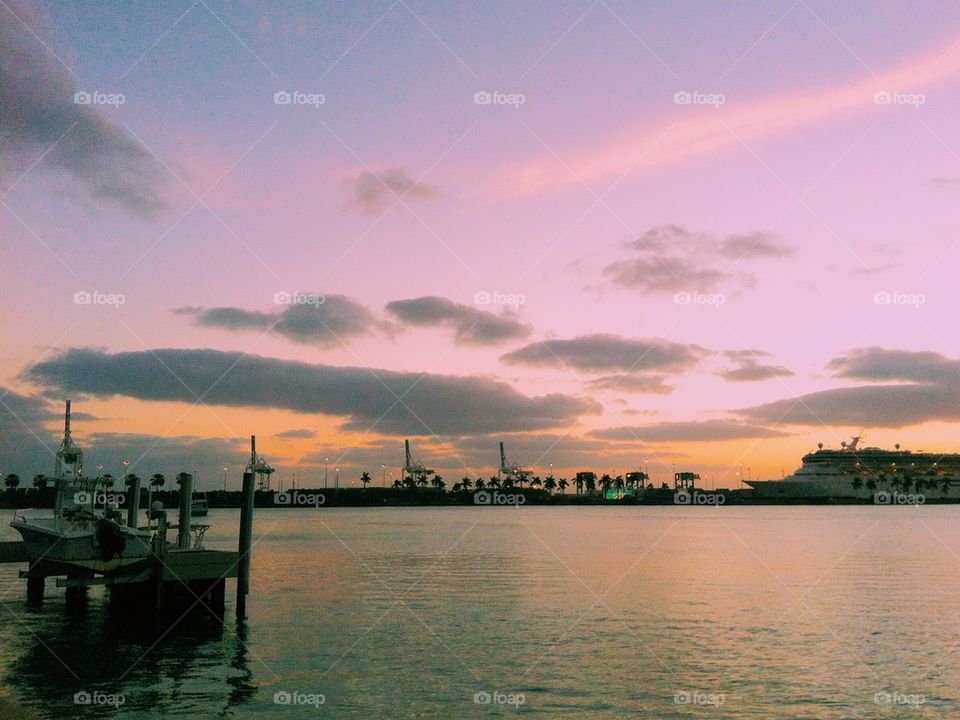Miami's Sunset
