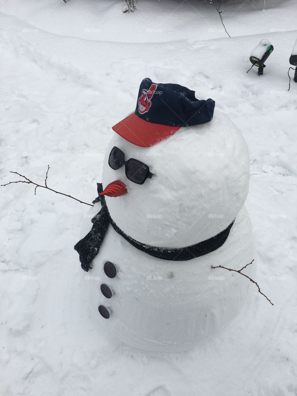 Snowman - Cleveland Indians 