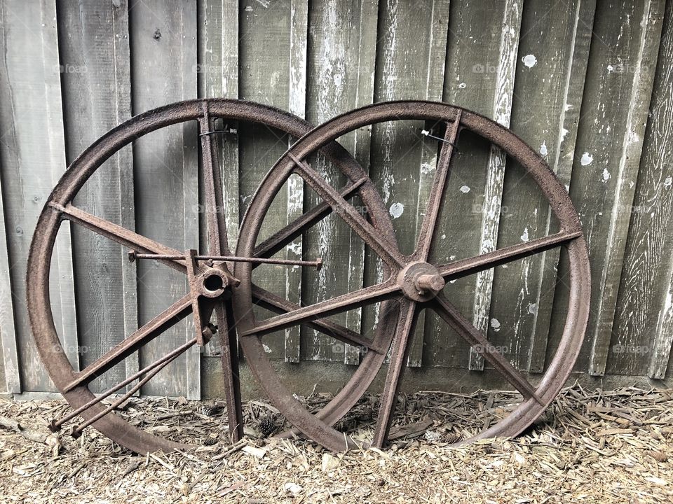 Rusty wheels