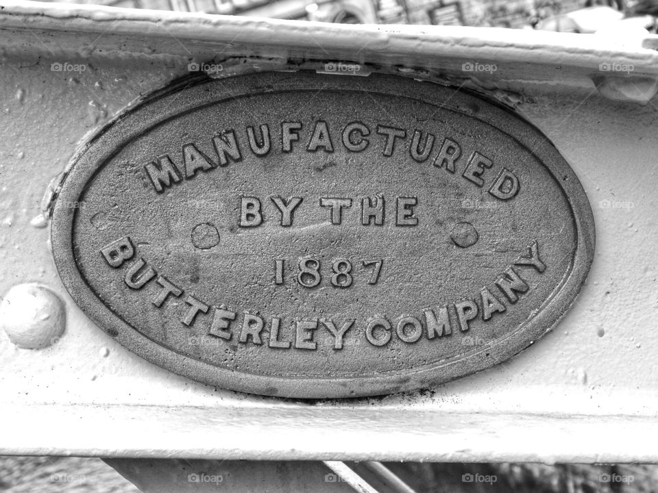 Manufacture stamp 1887